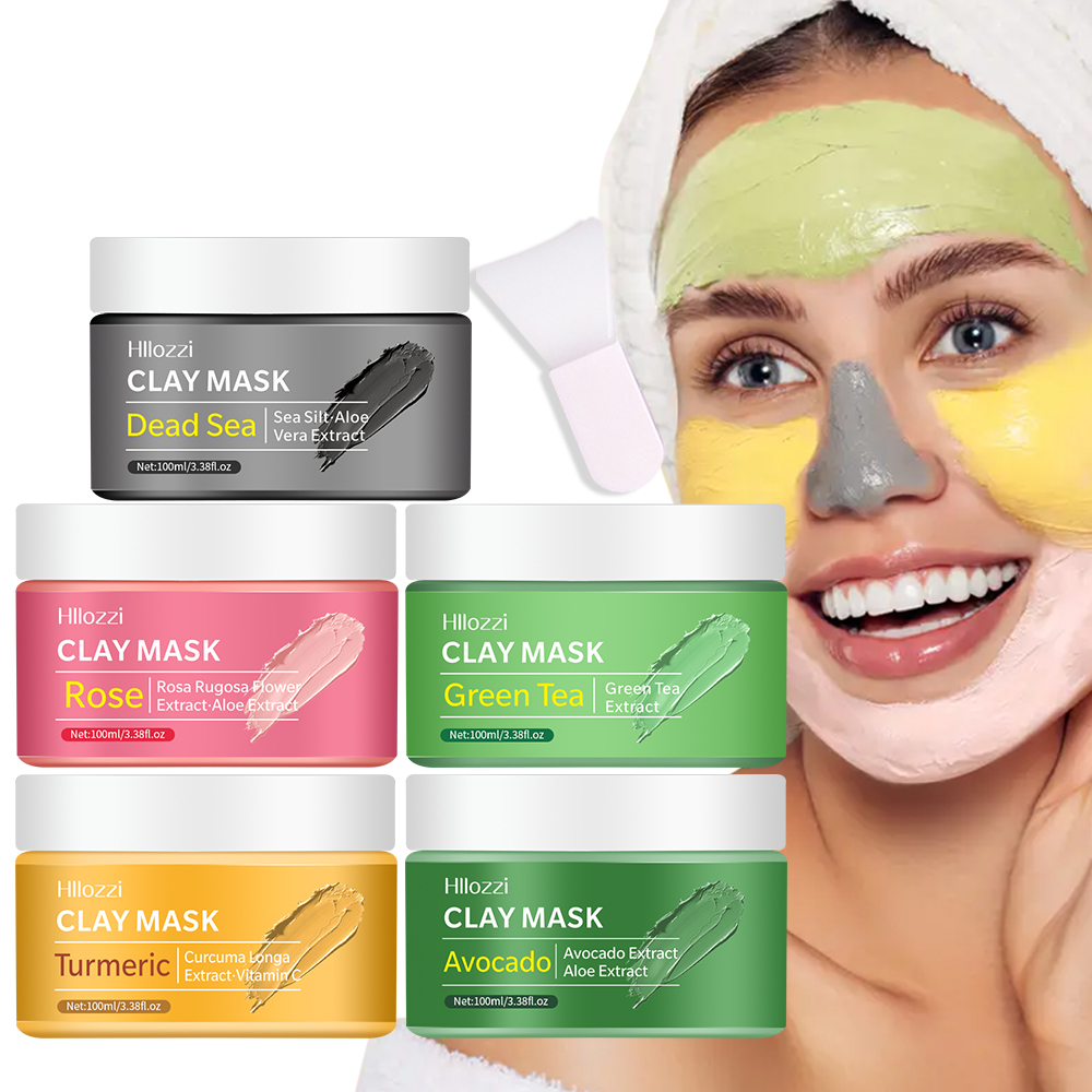 Dust Mask Construction - Maschera di fango detergente viso rosa