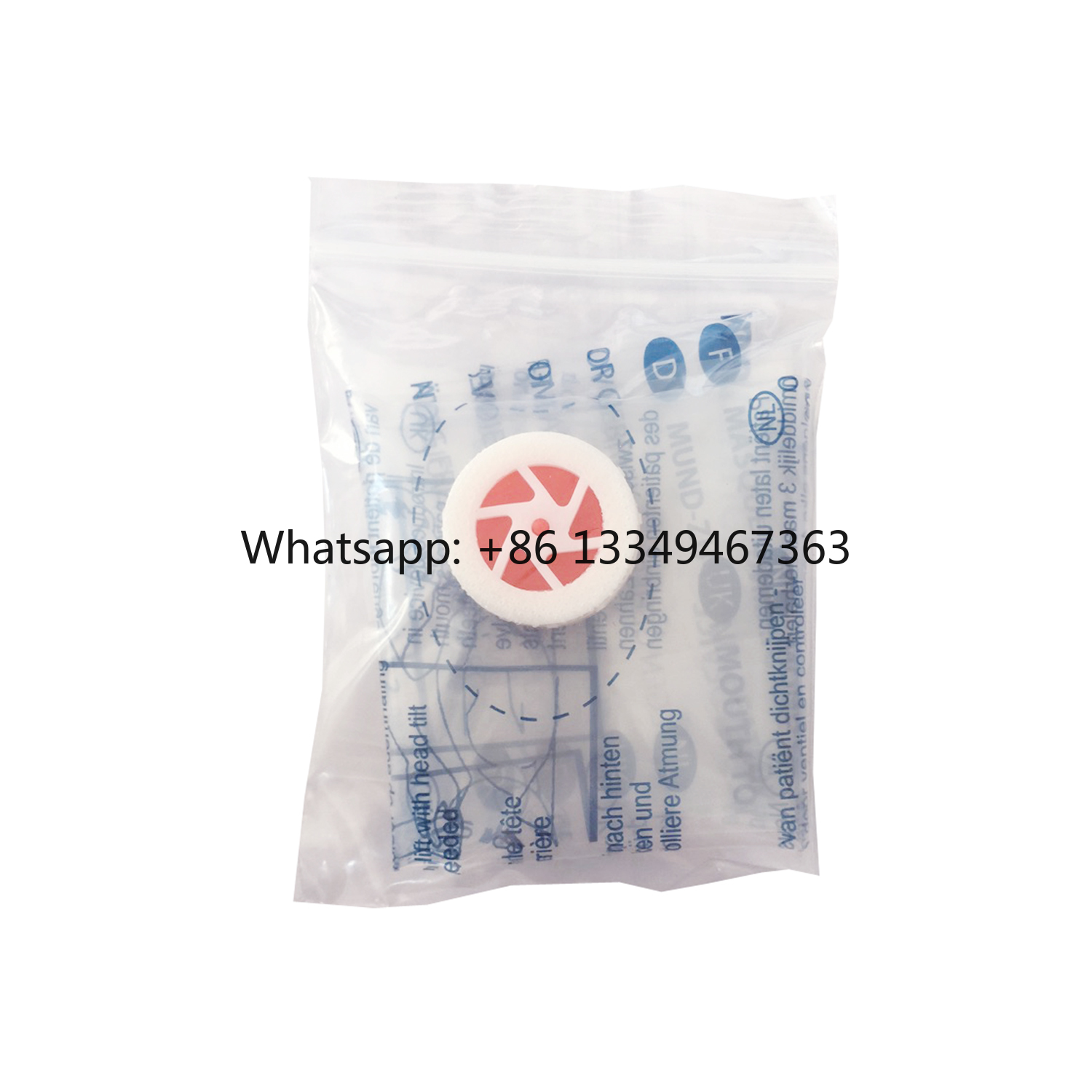Disposable Mask Blue - Produttore Maschera respiratoria bocca-bocca Maschera respiratoria