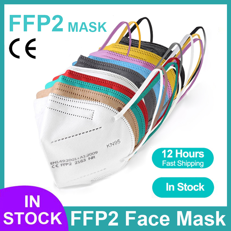 Black Face Mask Pack - Mascherine FFP2 a 5 Strati Approvate