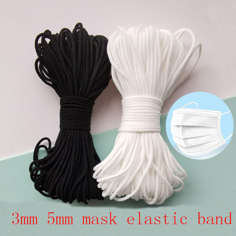 Mask Lanyard Adjustable - Maschera Corda elastica 3mm Fascia elastica