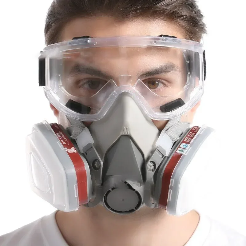 Dust Mask Construction - Maschera antigas riutilizzabile per mezza faccia