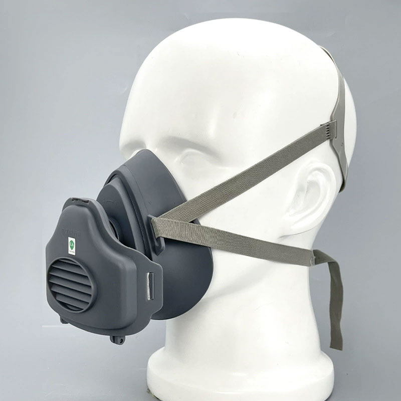 Respirator Half Face - Maschera Antipolvere per Lavoro, Respiratore in