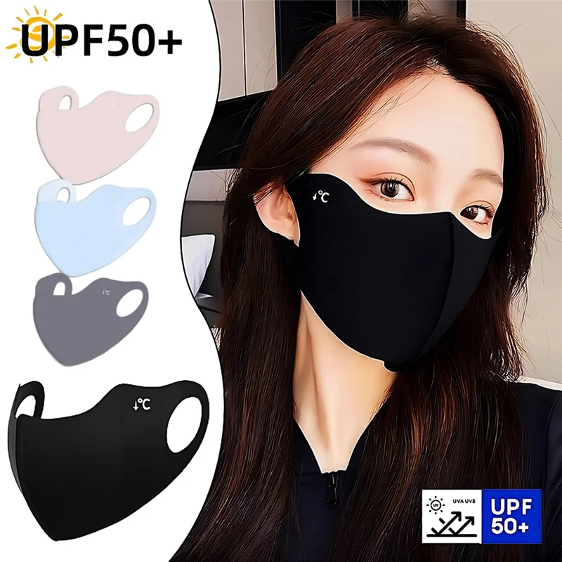 Cloth Face Mask Washable - 1PC Protezione solare estiva Maschera per