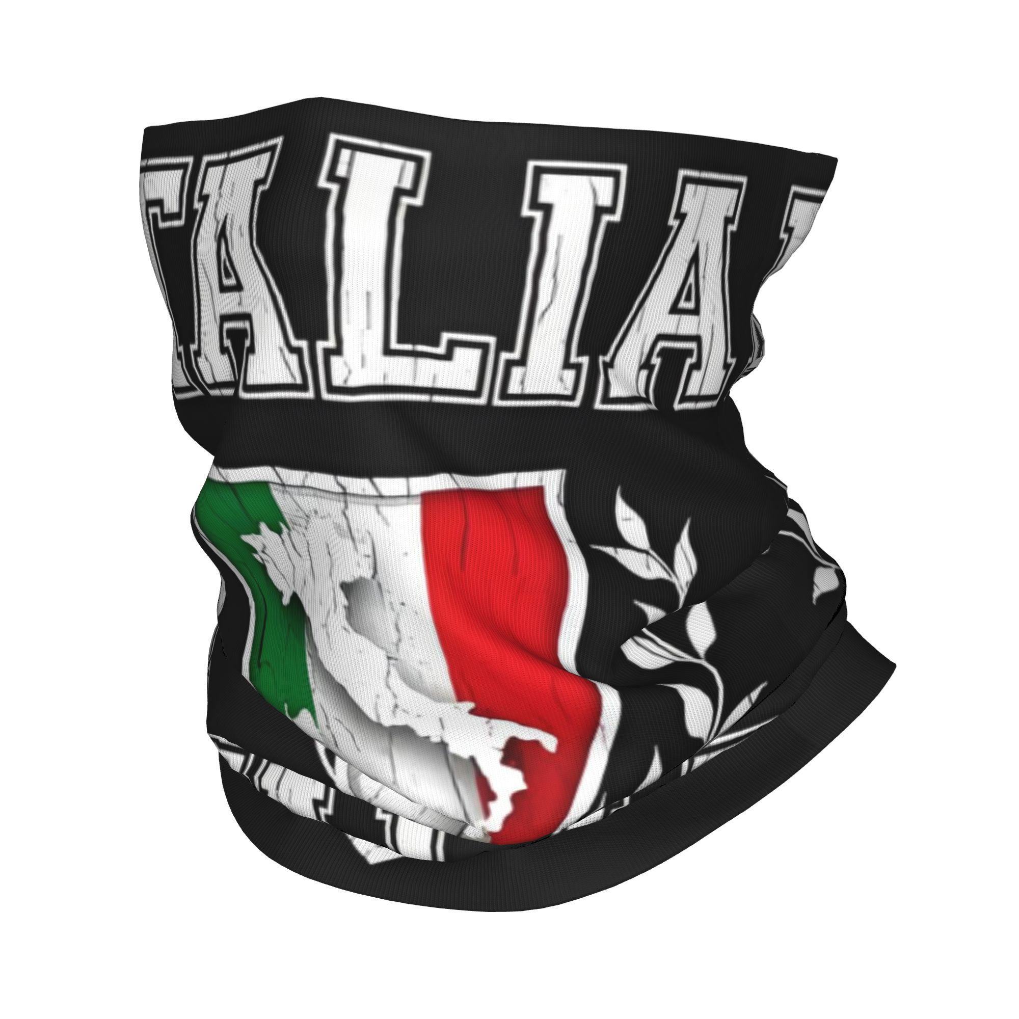 Neck Gaiter Face Cover - Personalizzato Italia Bandiera Bandana Scaldacollo Uomo