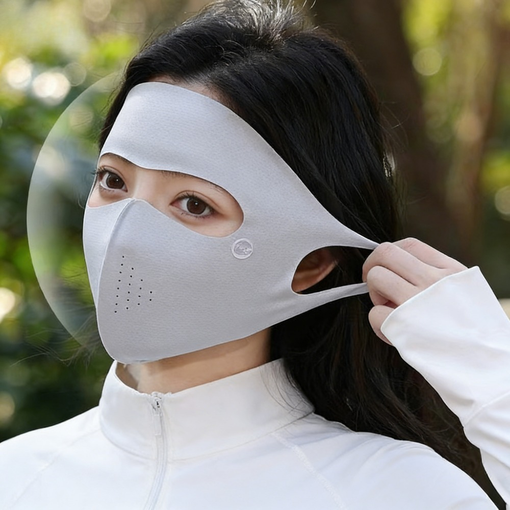 Sports Mask Breathable - Maschera Protettiva UV in Seta Ghiacciata