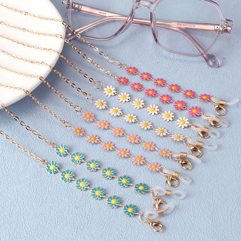 Mask Chain Holder - Catene per occhiali con fiori alla