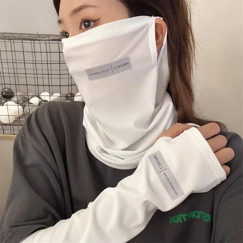 Sports Mask Breathable - Set di protezione solare in seta