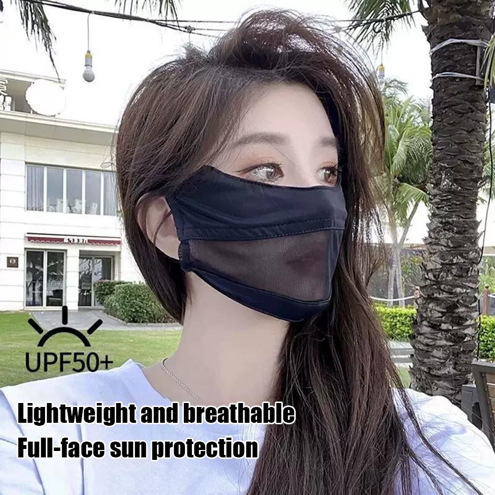Cloth Face Mask Washable - Maschera protettiva UV lavabile, estiva, traspirante,