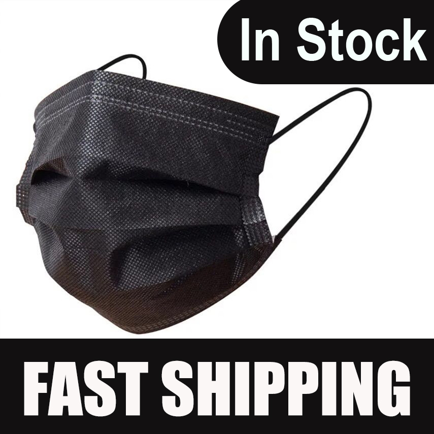 Disposable Surgical Mask - Maschera per il viso nera copertura