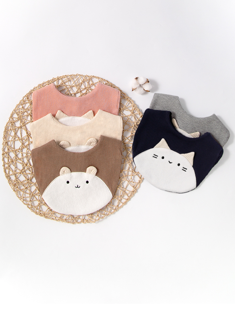 Kids Face Mask - 2 pezzi bavaglino gattino orsacchiotto bavaglino