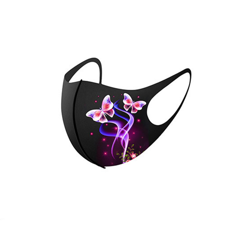 Cloth Face Mask Washable - Sulla nuova serigrafia di ghiaccio Maschere