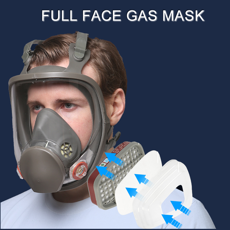 Dust Mask Construction - 6800 Respiratore a gas a pieno