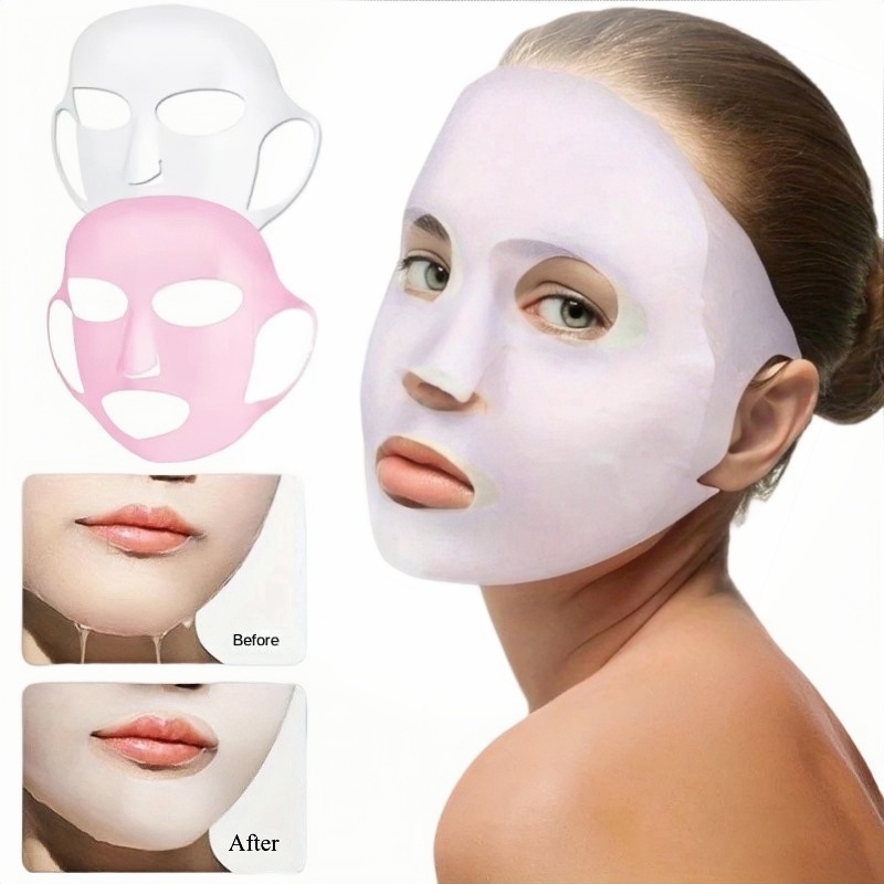 Silicone Mask Bracket - 1/2PCS 3D Riutilizzabile Rughe Levigante Supporto