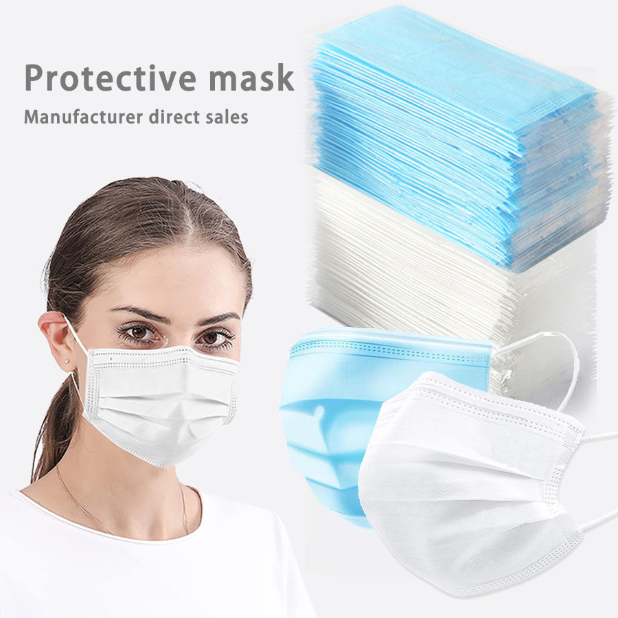 50/100 pezzi maschera usa e ge - Disposable Mask Blue recensione e prezzo