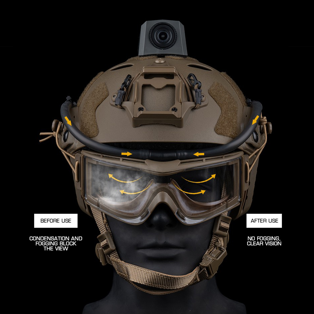 Occhiali tattici Defogger Disa - Anti Pollution Mask recensione e prezzo