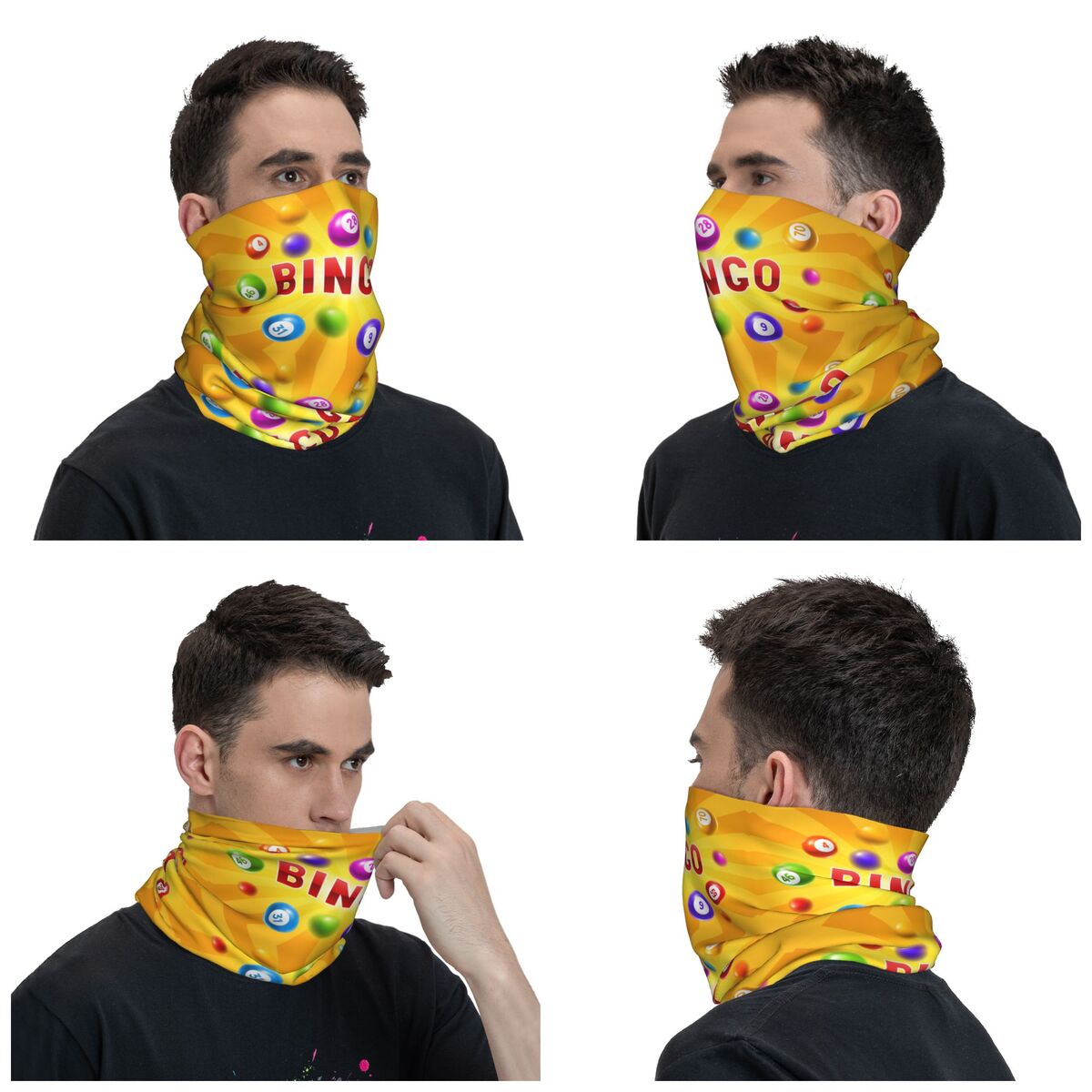 Gioco caldo personalizzato Bin - Neck Gaiter Face Cover recensione e prezzo