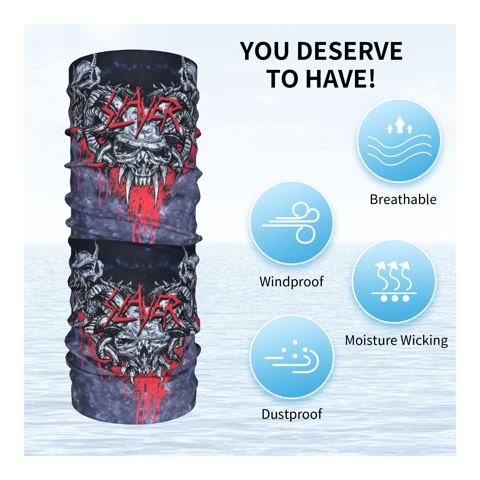 Scaldacollo Bandana personaliz - Neck Gaiter Face Cover recensione e prezzo