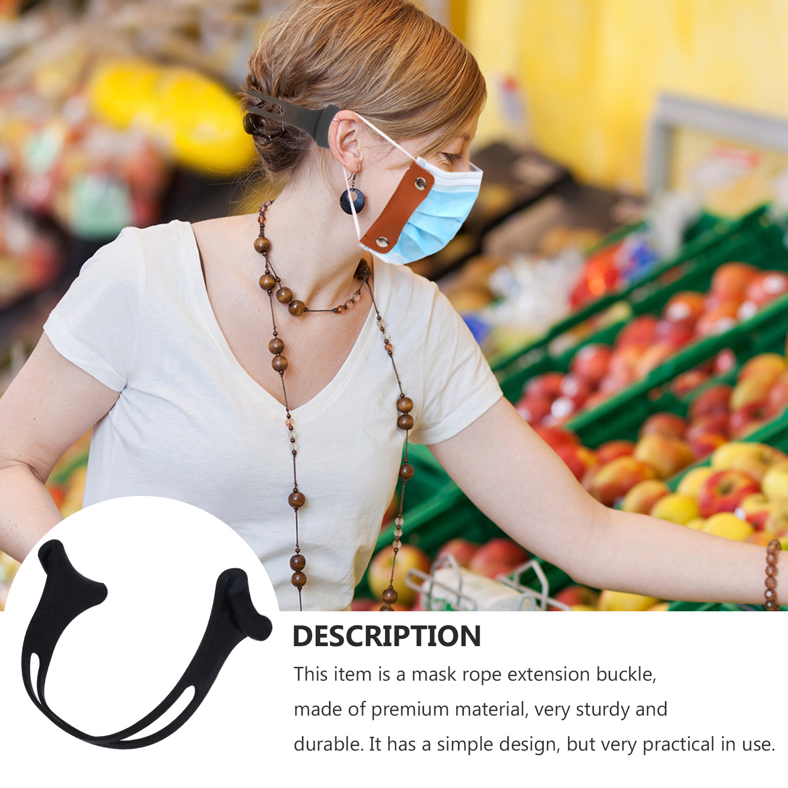 Set di 3 Ganci Professionali i - Mask Ear Saver Strap recensione e prezzo