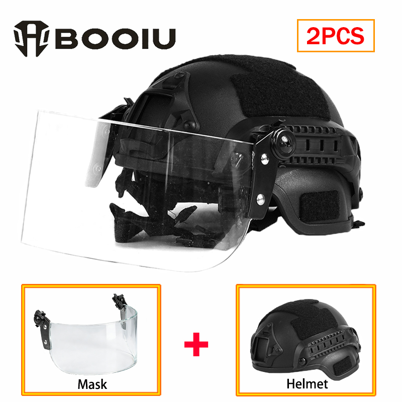 BOOIU Nuovo Set Casco Tattico  - Kids Face Mask recensione e prezzo