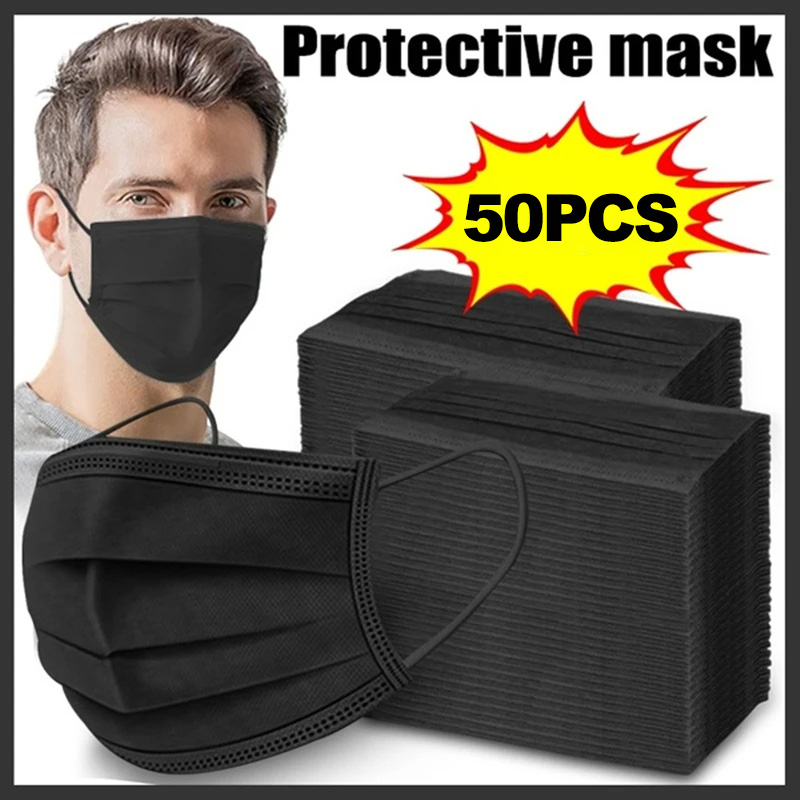 Maschere Maschera a 3 strati M - Black Face Mask Pack recensione e prezzo