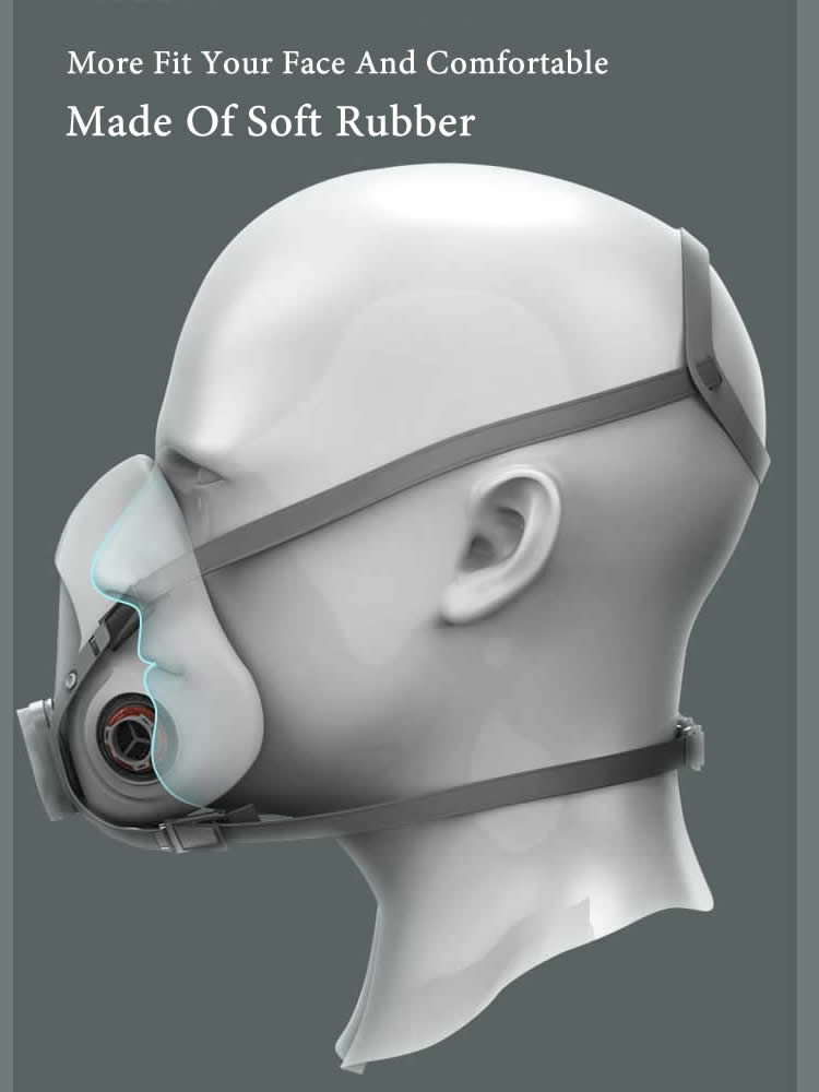 Mezza faccia 6200 Maschera ant - Dust Mask Construction recensione e prezzo