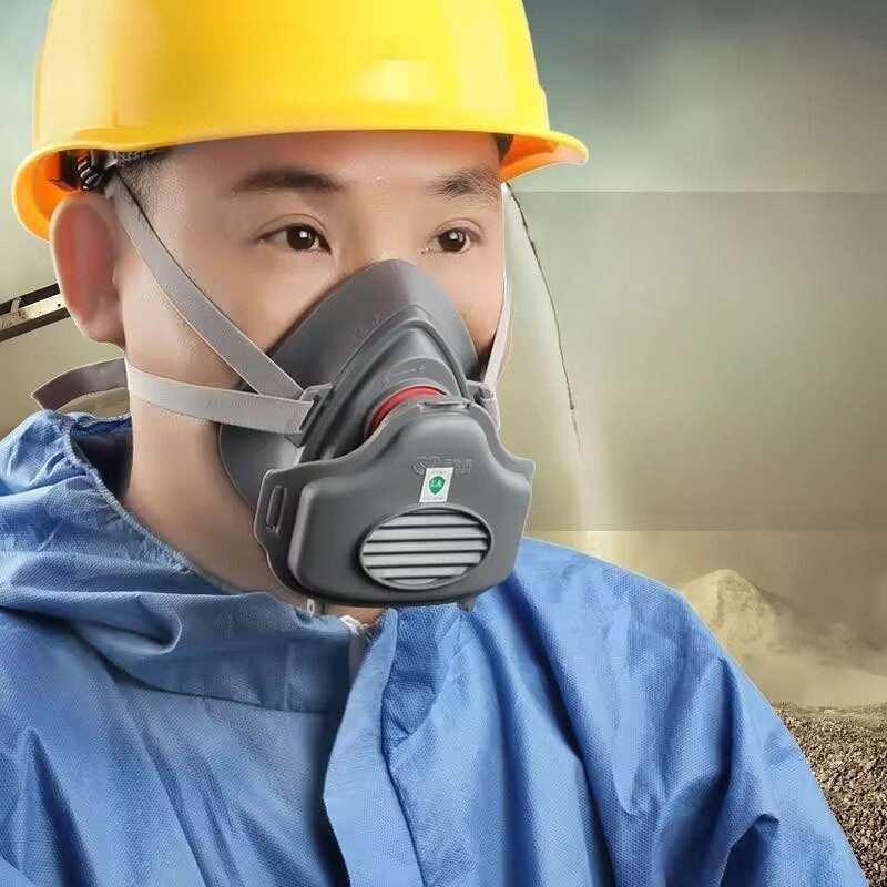 Maschera Antipolvere in Gomma  - Respirator Half Face recensione e prezzo