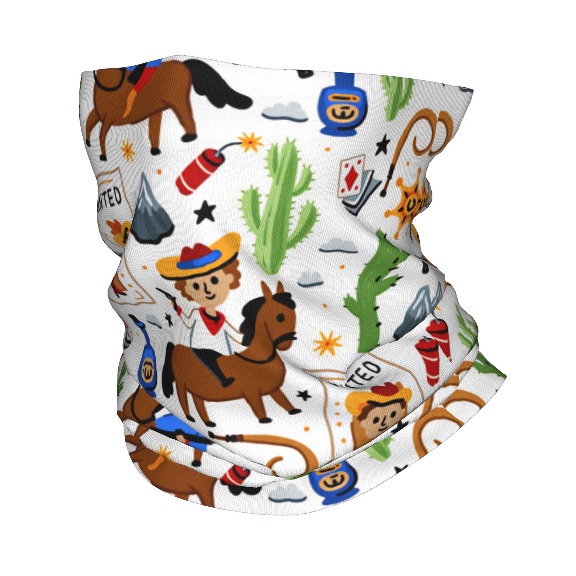 Balaclava da Cowboy per Bambin - Kids Face Mask recensione e prezzo