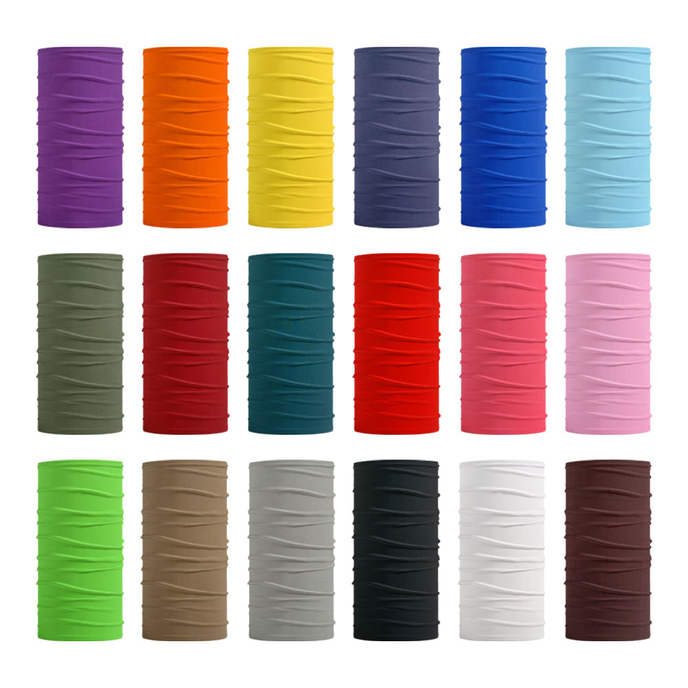 Bandane tinta unita senza cuci - Neck Gaiter Face Cover recensione e prezzo