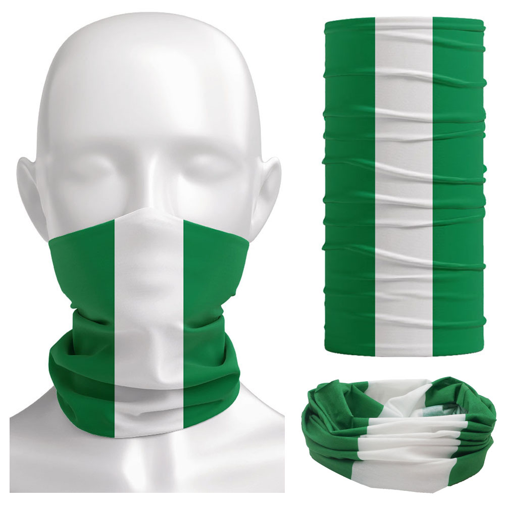 Bandanna con bandiera della Ni - Neck Gaiter Face Cover recensione e prezzo