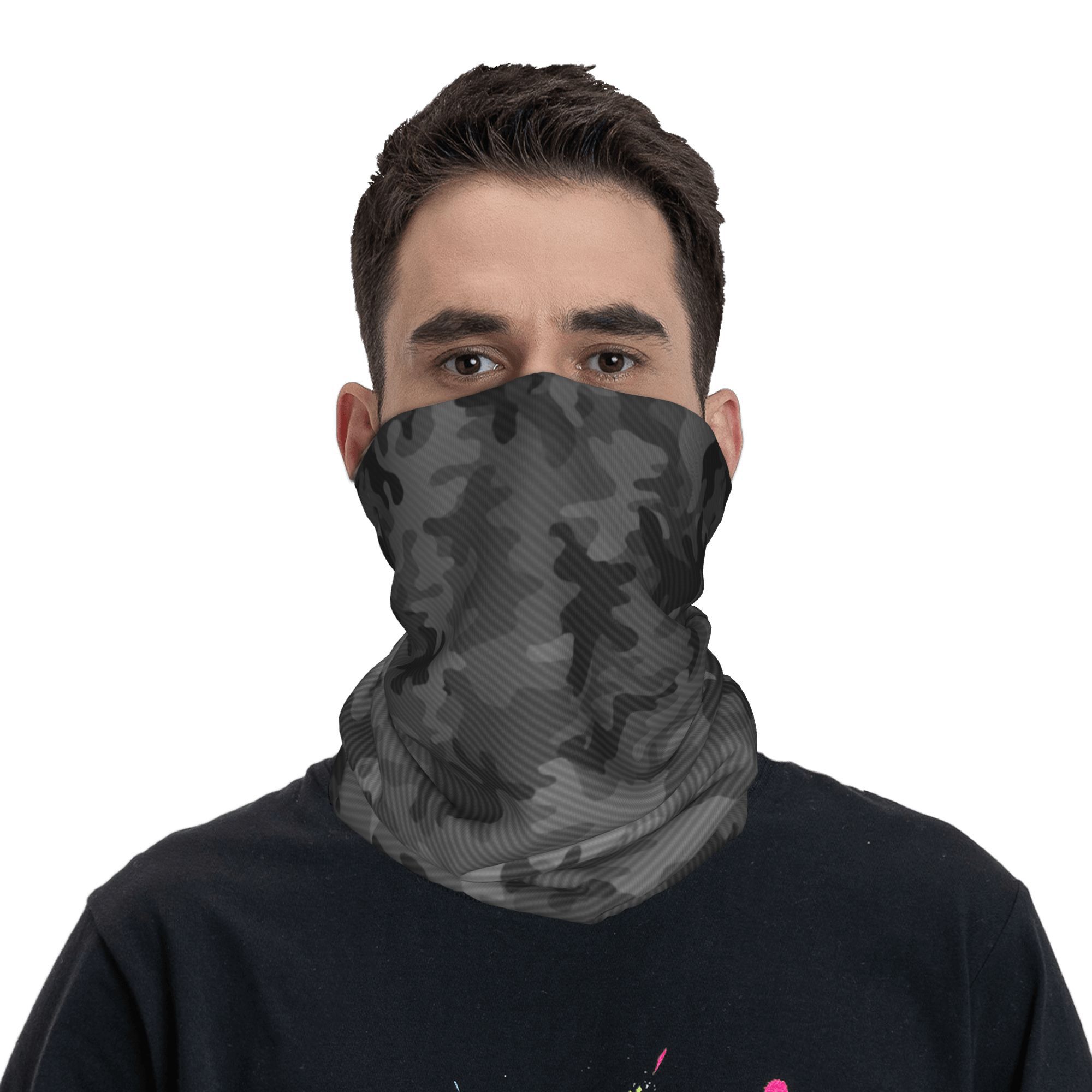 Personalizzato Carbonio Camo B - Neck Gaiter Face Cover recensione e prezzo