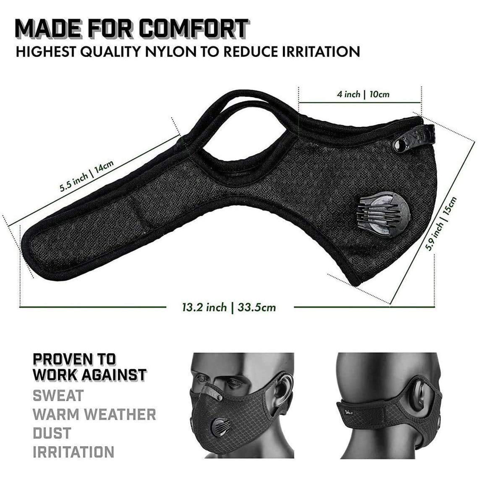 Maschera Unisex Antivento con  - Anti Pollution Mask recensione e prezzo