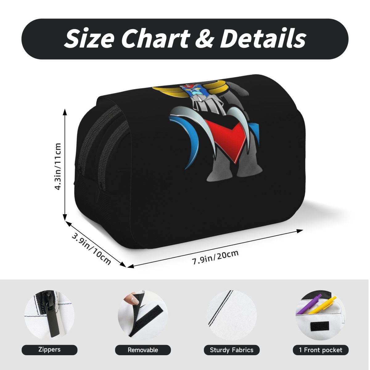 Astuccio portapenne Mazinger Z - Mask Case Hard Shell recensione e prezzo