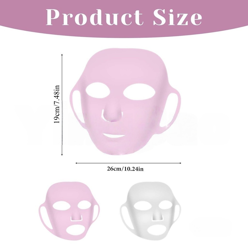 1/2PCS 3D Riutilizzabile Rughe - Silicone Mask Bracket recensione e prezzo